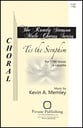 'Tis the Seraphim TTBB choral sheet music cover